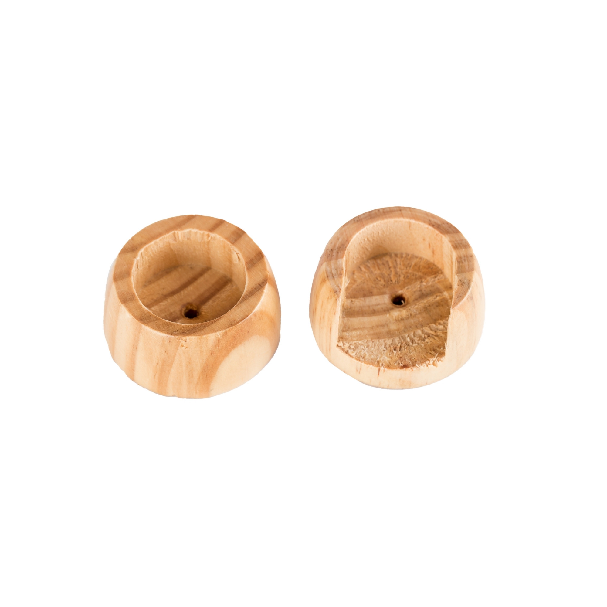 Set de Barra Cortina Madera 19/28 mm 2 MT Chocolate Metalhsa